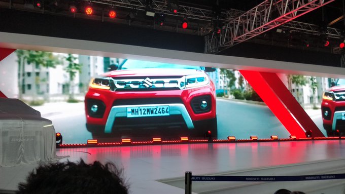 <p><strong>Maruti&nbsp;Suzuki India on Day 2 of Auto Expo 2020:</strong></p>

<p>Here&#39;s a first glimpse at the facelift&nbsp;Vitara&nbsp;Brezza.&nbsp;Maruti&nbsp;Suzuki&nbsp;Brezza&nbsp;now with 1.5&nbsp;litre&nbsp;petrol engine.</p>