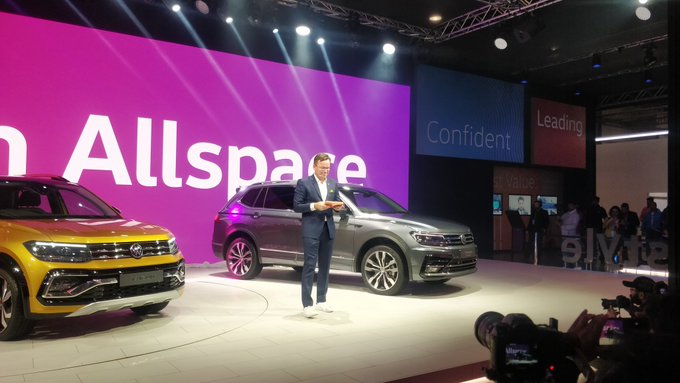 <p>The Tiguan Allspace has also been revealed, gets a 2.0-litre 190PS with a DCT, slightly different styling but most importantly gets an extra row of seats.</p>

