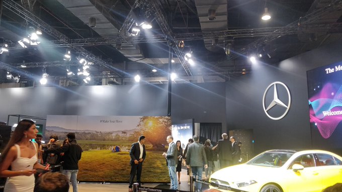 <p><strong>Mercedes-Benz India at Auto Expo 2020:</strong></p>

<p>We&#39;re at the launch of the Mercedes-Benz&nbsp;V-Class&nbsp;Marco Polo&nbsp;at the&nbsp;Auto Expo 2020.&nbsp;</p>