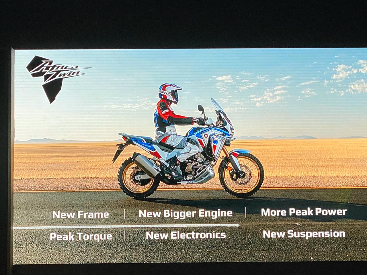 <p>Some of the key changes of the 2020 Honda Africa Twin</p>