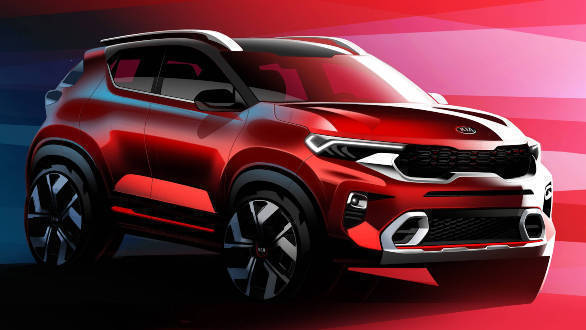 <p>Kia Motors India has already shown us sketches of the Sonet, which give us a fair idea of what the sub-four-metre SUV might look like. <a href="http://overdrive.in/news-cars-auto/kia-sonet-compact-sub-4m-suvs-exterior-and-interior-design-revealed/">Read more about that here</a></p>