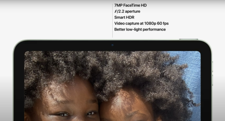  There is a 7 MP front camera for 1080p video calling and 12 MP rear camera with 4K video support with improved stabilization. 