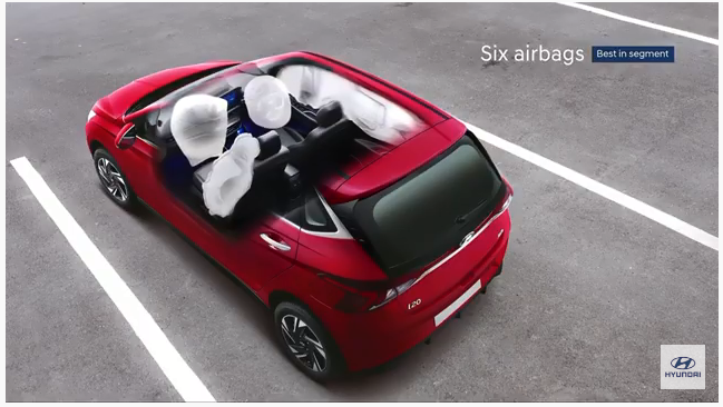 <p>Safety is taken care of with six airbags, a rear parking camera and hill-start assist</p>