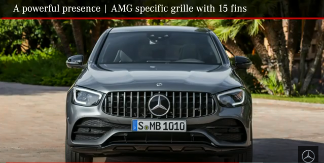 <p>The GLC 43 Coupe comes with a host of exterior enhancements like the model-specific grille, bumpers and the standard Night package</p>