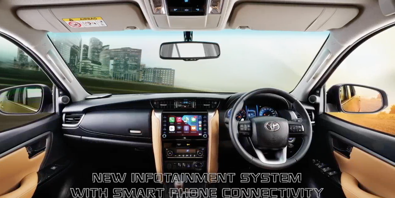 <p>Apart from a bump in power/torque figures on the 2.8L diesel to make it best-in-class, the new&nbsp;Toyota&nbsp;Fortuner adds in some key creature comforts including new infotainment with smartphone integration, &amp; ventilated front seats.</p>