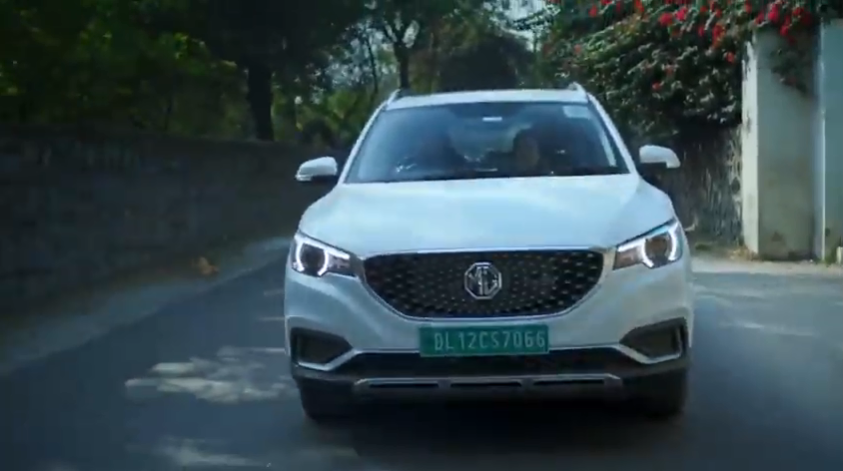 <p>The MG ZS EV was the fastest selling EV in India when it launched last year</p>