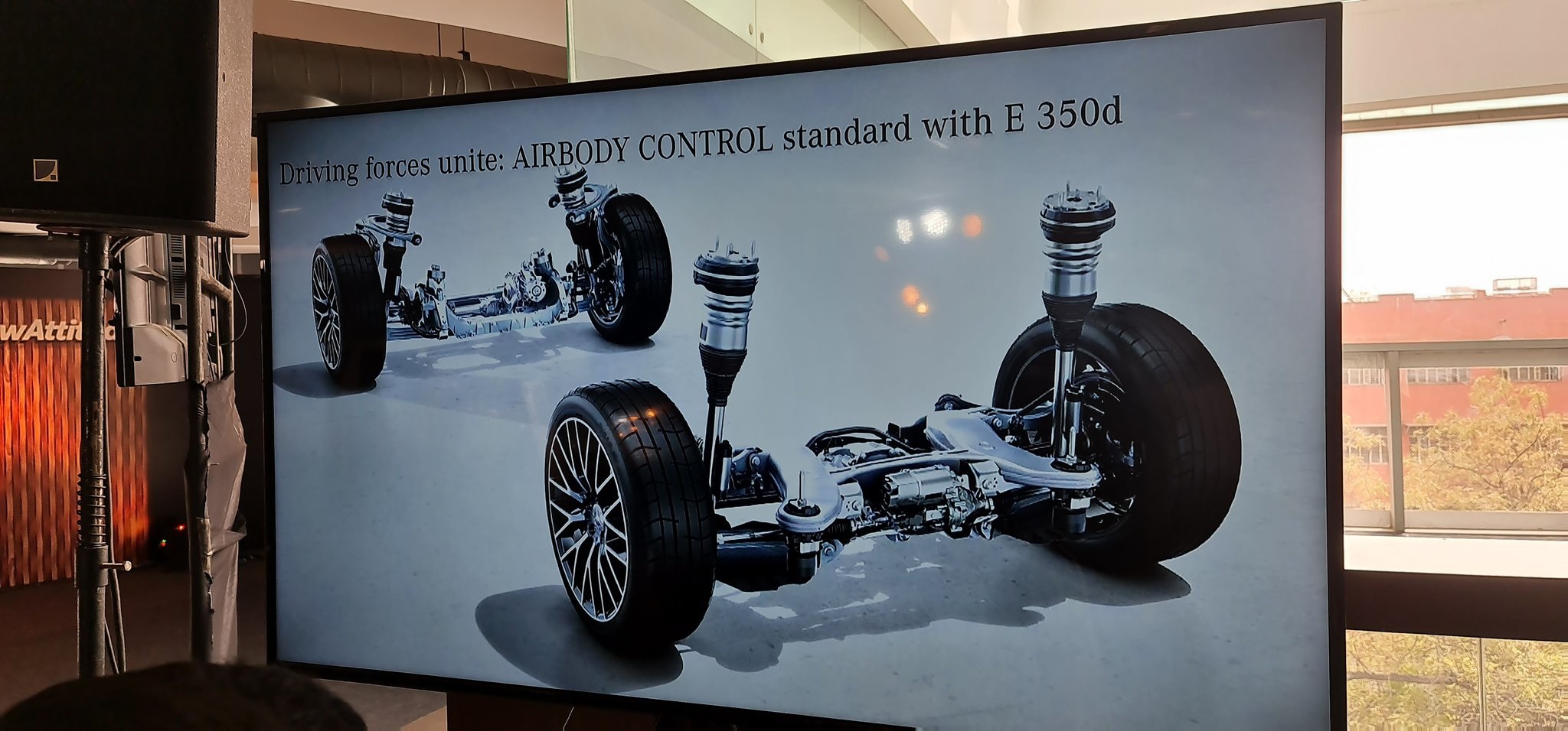 <p>And now Airbody Control comes as standard fitment on the E350d.</p>