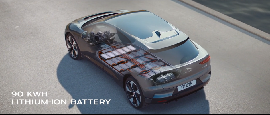 <p>The I-Pace is powered by a 90 kWh lithium-ion battery. The now-standard 11kW wall box charger can add 53 km of range every hour, a 33 per cent increase over the previous two-phase system. A full charge through this takes 8.6 hours now. For those using a single phase 7 kW system, 22 km of range is added per hour while a full charge takes 12.75 hours.</p>