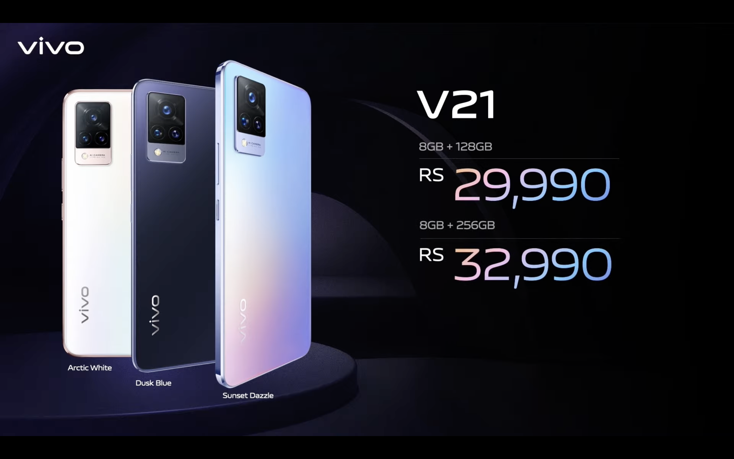 Vivo V21 5G launch highlights: Priced starting Rs 29,990, pre-booking starts today