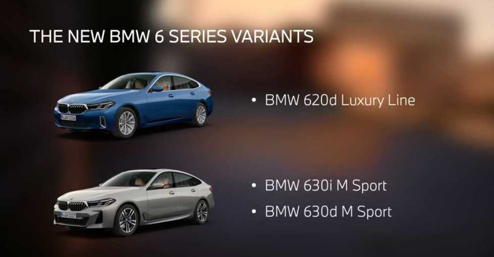 <p>The BMW 6 Series GT will come in two diesel and one petrol variant, in two styling packs</p>