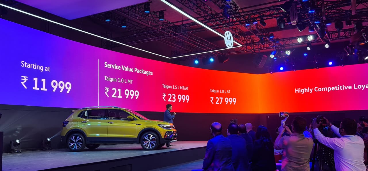 <p>Service values packages offered by Volkswagen</p>