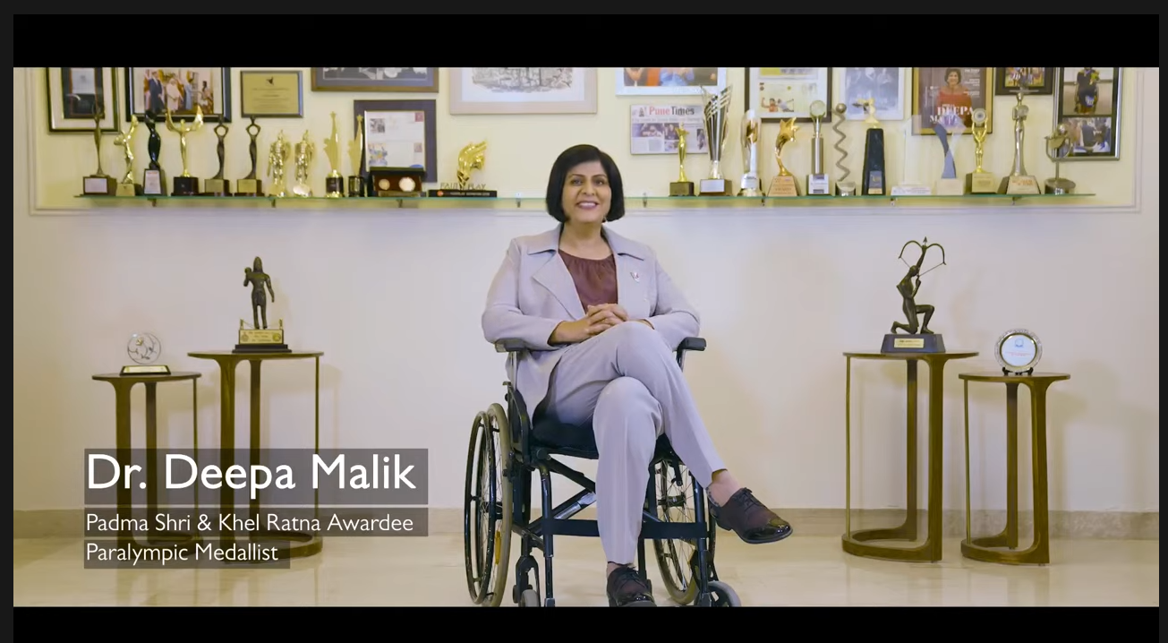 <p>India&#39;s first paralympic medal winner Dr Deepa Malik will voice the AI assitant</p>