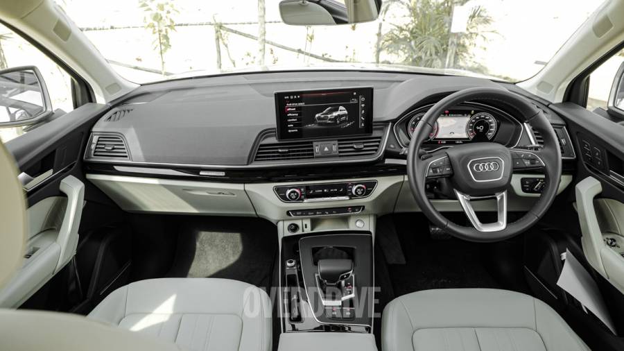 <p>Updates inside the Audi Q5 largely come in the form of the updated 10.1-inch touchscreen infotainment with Apple CarPlay/Android Auto, wireless charging, a cleaner design for the central console functions, updated digital Virtual Cockpit instrumentation, and two colour choices for the upholstery ranging from a light beige to a dark brown. Two trim options will be available - Premium Plus and Technology.&nbsp;</p>