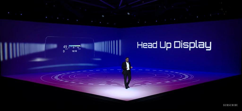 <p>First in segment head-up display is onboard</p>