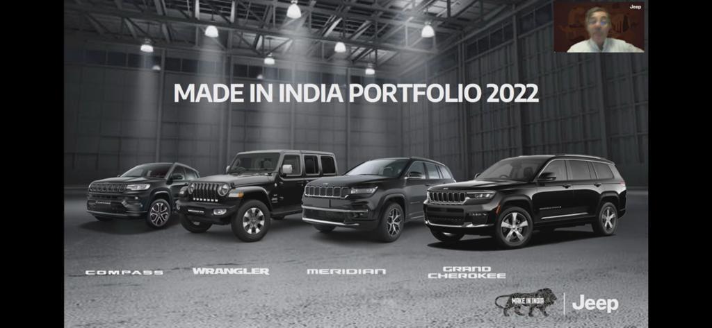 <p>Jeep India confirms its Make in India portfolio for 2022</p>