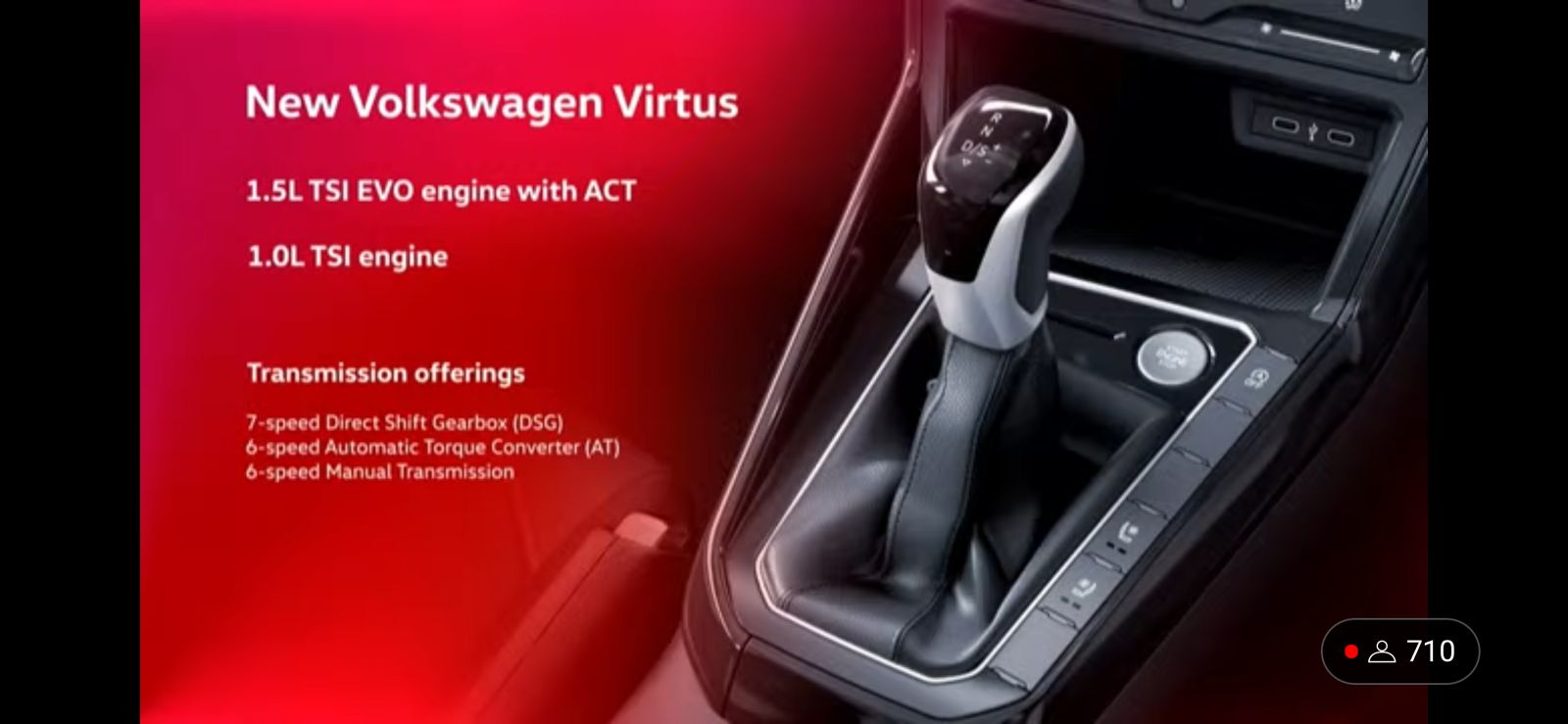 <p>The Volkswagen Virtus will be available in 2 different engines and 3 transmission options</p>