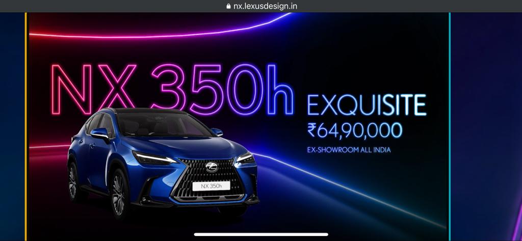 <p>Available in 3 different variants, the base model starts at Rs 64.9 lakh</p>