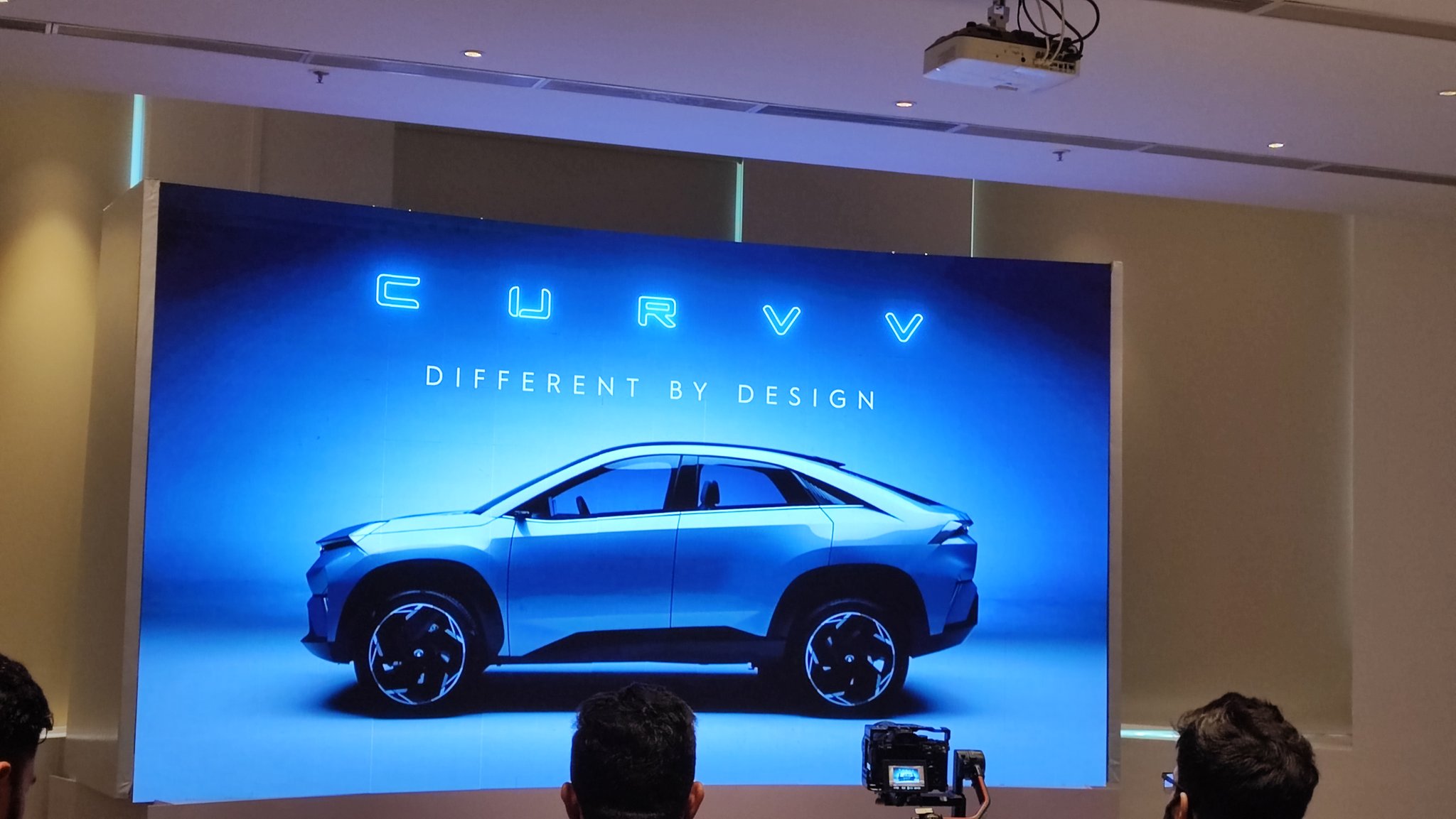 <p>Hints of the Nexon EV in there, but with smarter, sharper lines. Like the Coupe like silhouette. Very racy, and should make quite an impact with an audience looking for handsome EVs. The CURVV though does not seem to have many curves!</p>