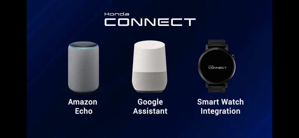 <p>Connected not only through voice assistance but also through smartwatch</p>