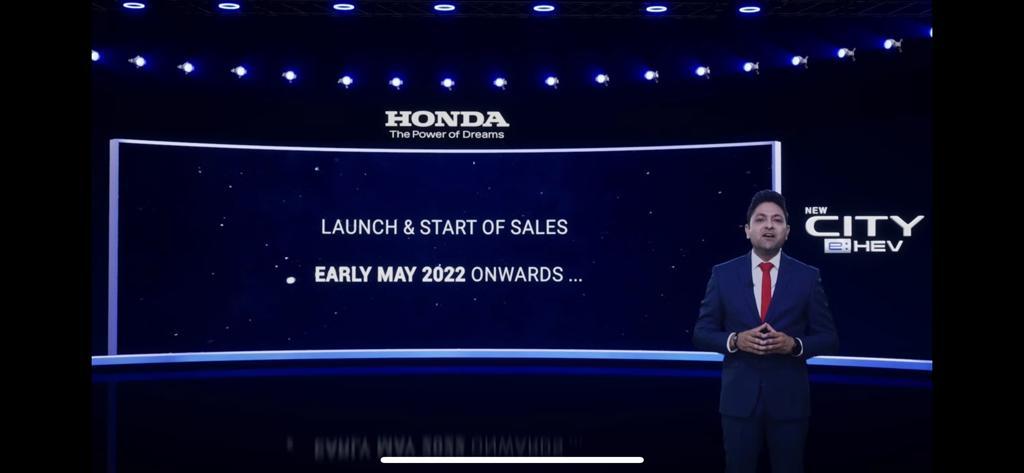 <p>With pre-bookings beginning today, Honda expects to launch the City e:HEV in the early weeks of May 2022</p>