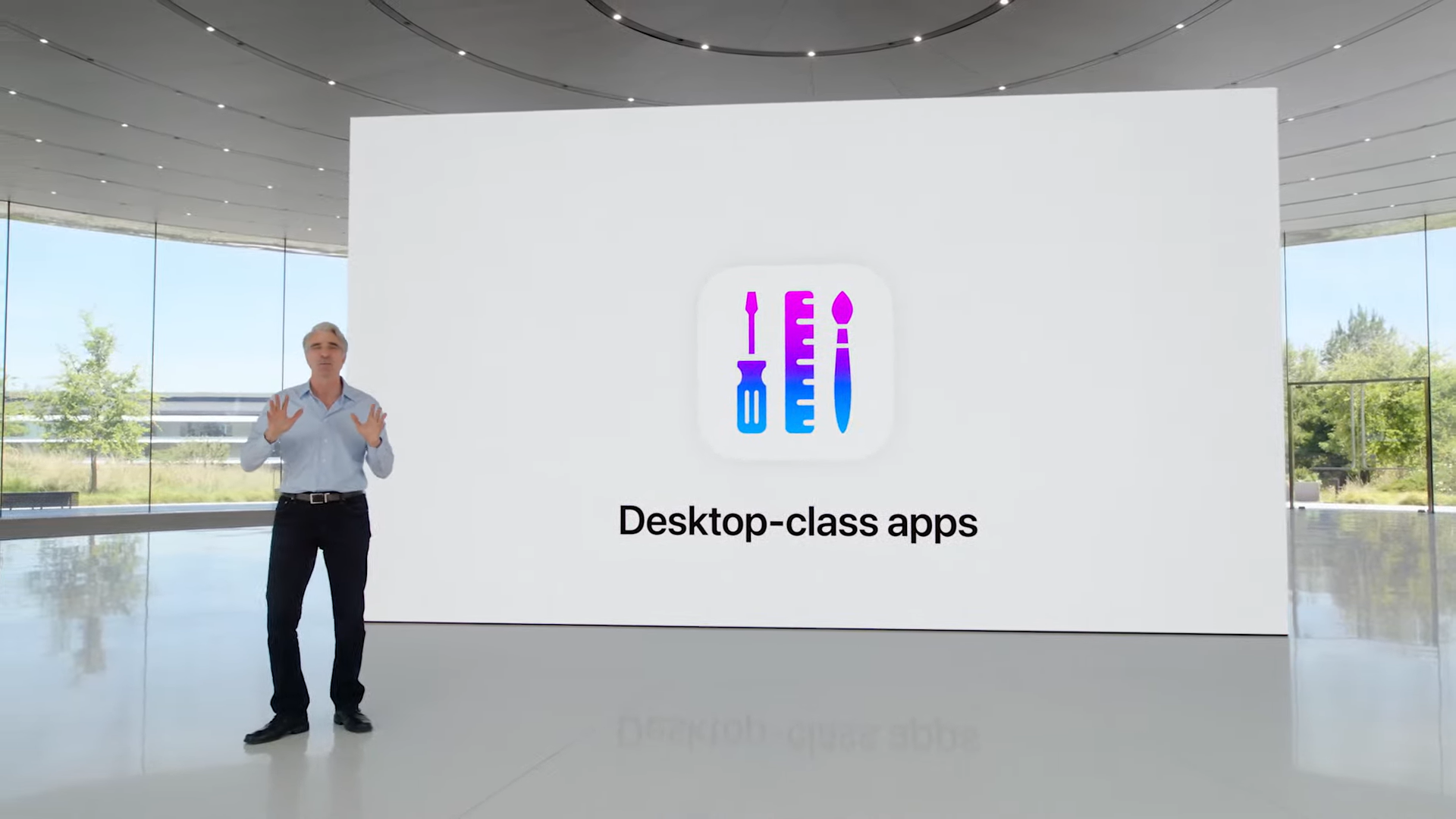  iPadOS 16 also allows for virtual memory swap that allows apps to address up to 16GB of memory. There’s a new display scaling setting that is also coming to iPads powered by the M1 chip that will allow users to increase display density to see more apps.  