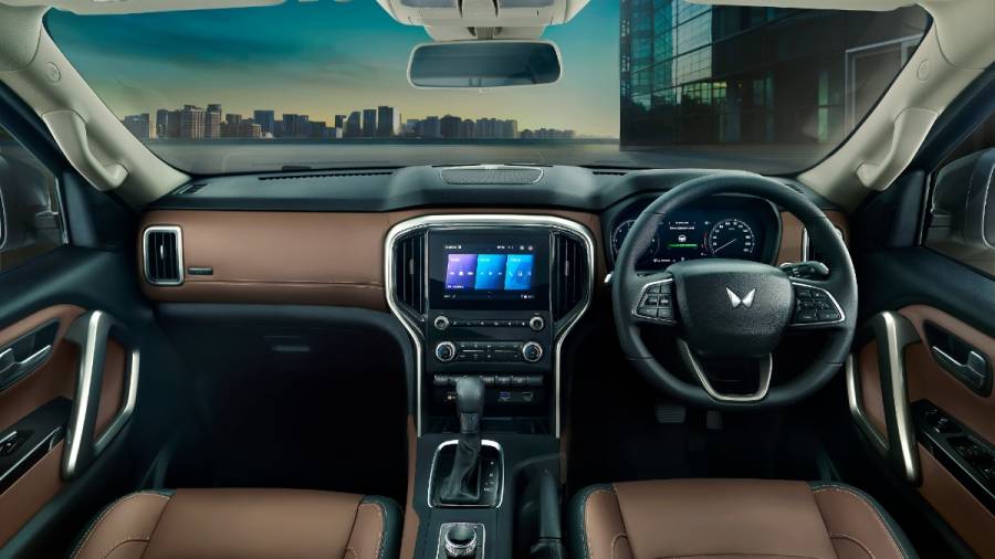 <p>The interior of the 2022 Mahindra Scorpio-N has already been revealed, and the three-row SUV is expected to be well equipped with features like 8-inch touchscreen infotainment, 12-speaker Sony sound system, dual-zone climate control, LED lighting, wireless charging, powered driver&#39;s seat, six airbags and a 360-degree camera.</p>