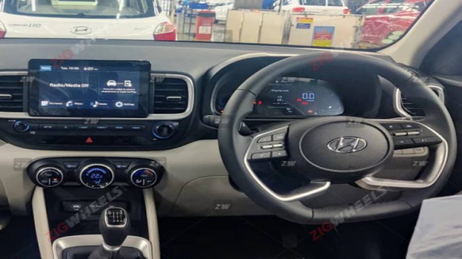 <p>The Hyundai Venue now has the Hyundai Creta&#39;s 4-spoke steering wheel and a digital instrument cluster. The vehicle has a cream seat upholstery and a dual-tone dashboard. &#39;Home to vehicle&#39; with Alexa and Google Voice Assistant is among the standout features, as are the two-step reclining rear seats.</p>