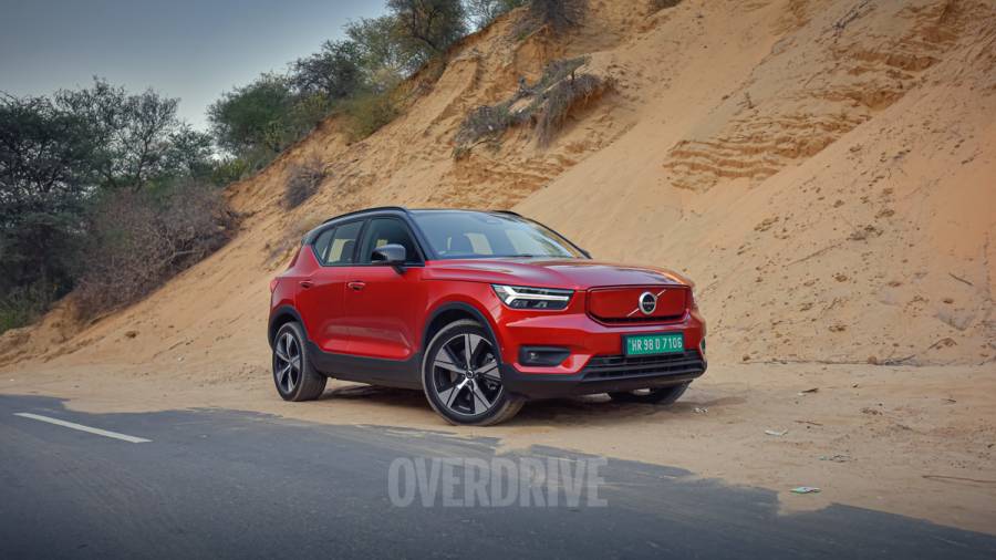<p>The XC40 Recharge is powered by two electric motors, one on each axle for a combined 408PS and 660 Nm output. This is fed by a 78kWh battery placed under the floor of the SUV. The XC40 Recharge can cover 400 km in a full charge. The battery charges to 80 % of its capacity in 40 mins on a fast-charger system.</p>