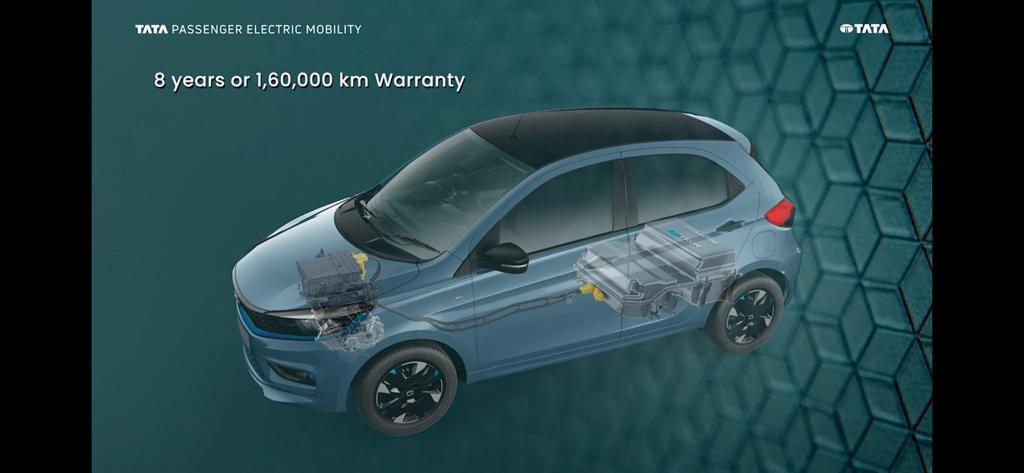 <p>Tata Tiago EV battery warranty</p>