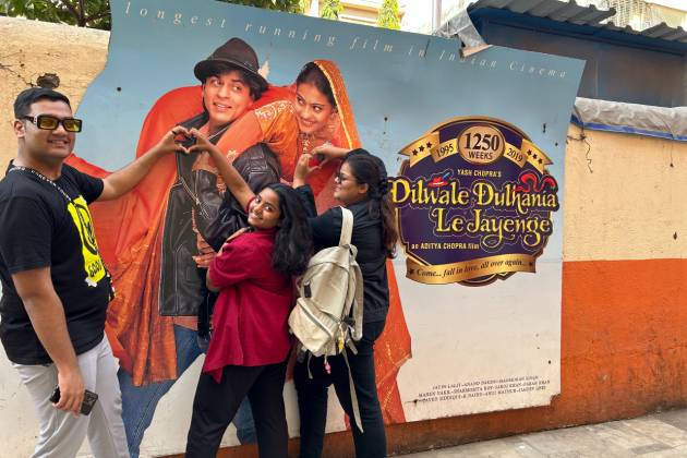   

 “Dilwale Dulhania Le Jayenge (DDLJ)", the Aditya Chopra film that catapulted Shah Rukh Khan and Kajol to superstardom, is back on the big screen again with its re-release in major Indian cities this Valentine's Day. “DDLJ”, the longest running film in the history of cinema, has become synonymous to romance for India and Indians for generations since its release in 1995. 