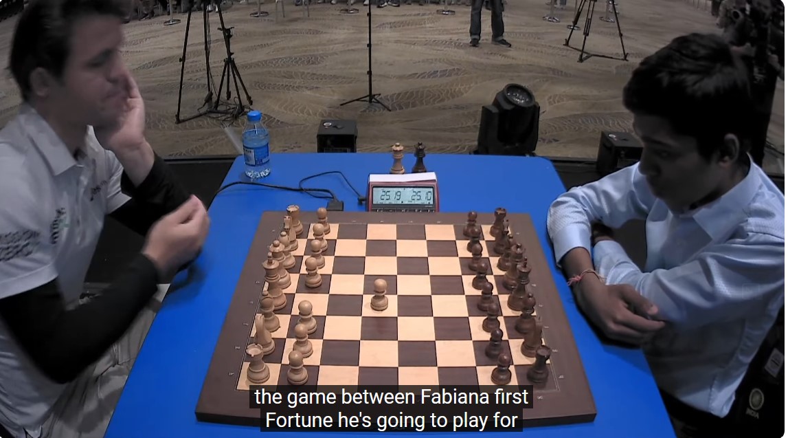 2023 Chess World Cup Final: Praggnanandhaa ekes out draw against Carlsen in  opening game - ESPN