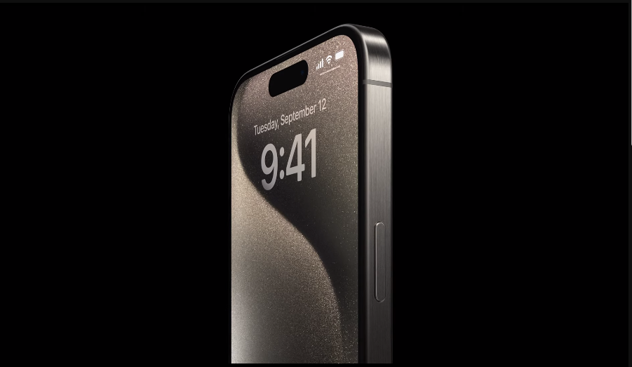   

 - Thinnest borders and lighter 

 - iPhone 15 Pro models: 6.1-inch iPhone Pro, 6.7-inch iPhone Pro Max, Ceramic shield display, uses Grade 5 titanium body 

 - Built form 100% recycled materials 

 - New Action button replaces the mute switch 

 - Super Retina XDR display, ProMotion 

 - New A17 Pro chip 