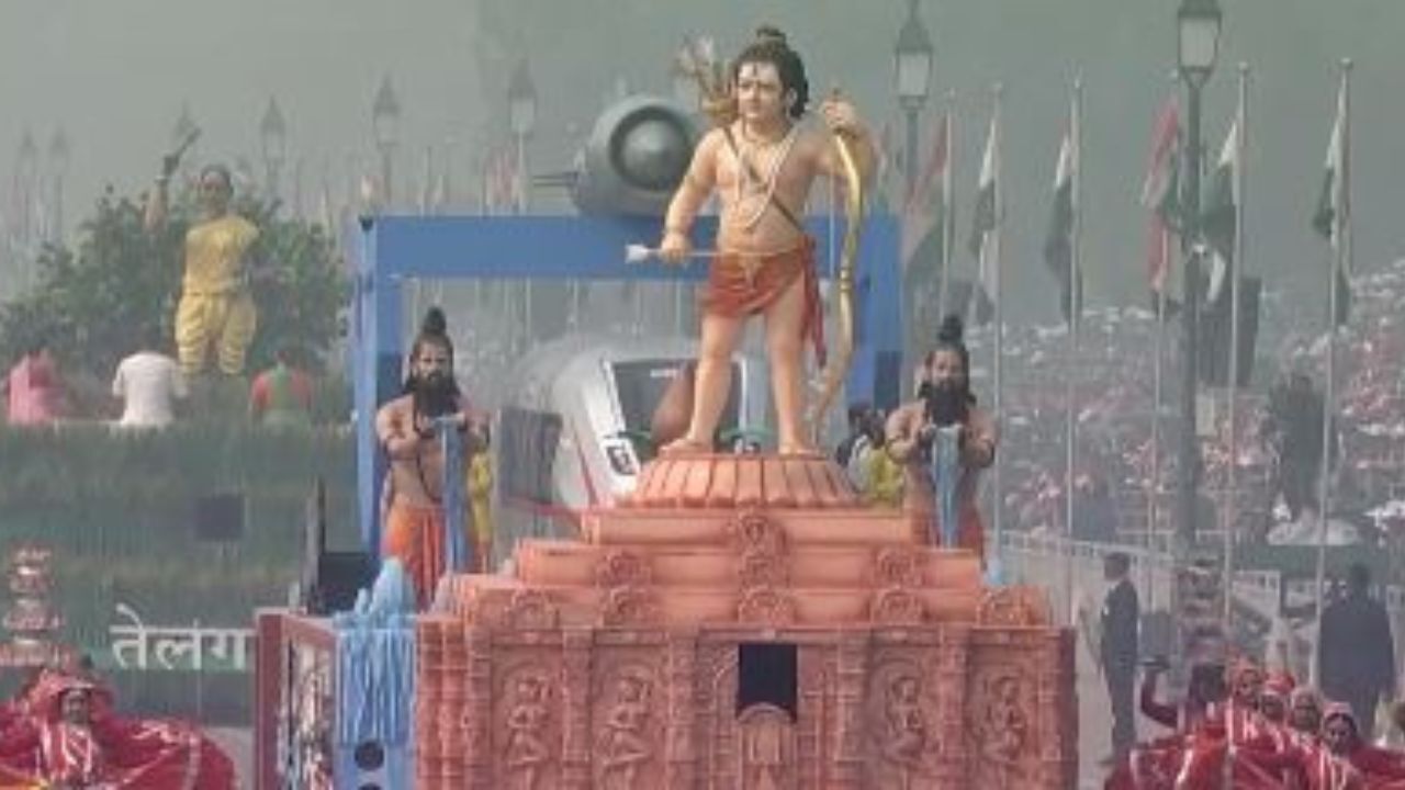 Republic Day Parade 2024: Uttar Pradesh tableau at  Kartavya Path
