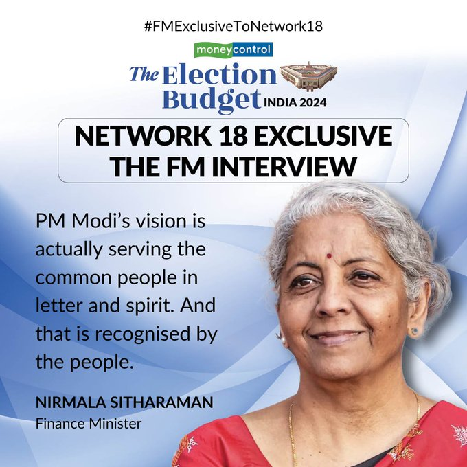 Nirmala Sitharaman Exclusive Interview Highlights: FM Discusses Budget ...