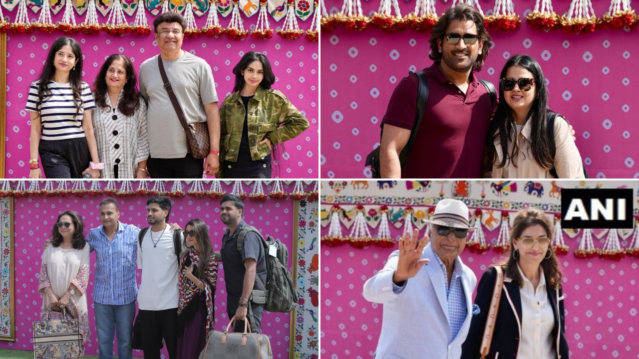 Anant Ambani-Radhika Merchant Wedding LIVE: Bollywood guests, singers, businessmen arrive for the Ambani pre-wedding gala