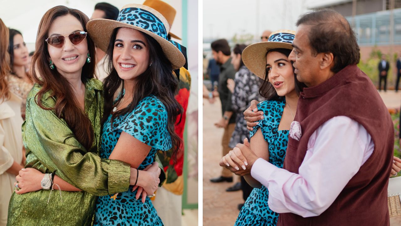 <p><strong>Anant Ambani-Radhika Merchant Wedding LIVE: Radhika Merchant poses with inlaws Mukesh and Nita Ambani; pictures show love and nothing else</strong></p>

<p>Bride-to-be Radhika Merchant seems to be having a lovely time with both families and the guests on day 2 as these photos of her with her father-in-law and mother-in-law Mukesh and Nita Ambani are so full of love!</p>