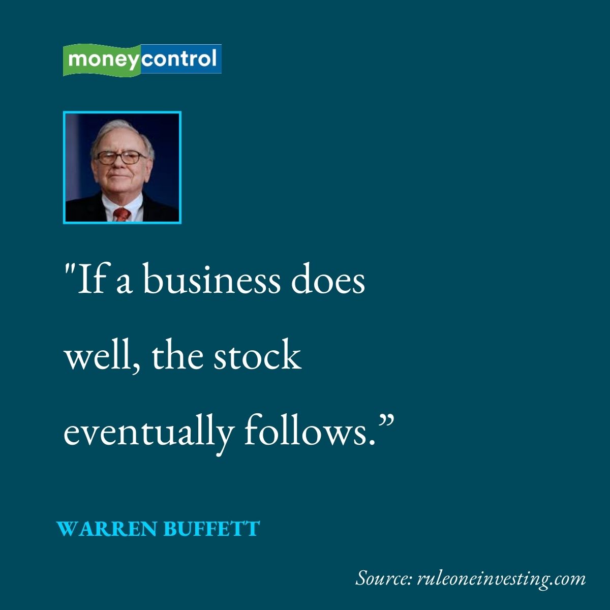 Hello Readers. Kickstart your day with Buffett&#39;s famous quote: 