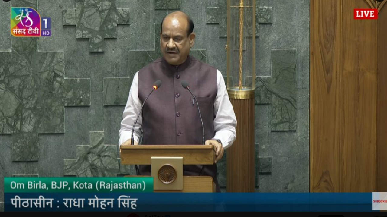 Lok Sabha Session Live: BJP MP Om Birla takes oath as a member of the 18th Lok Sabha